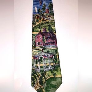 Green Village 100% Novelty Tie